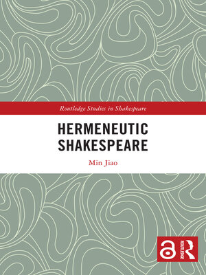 cover image of Hermeneutic Shakespeare